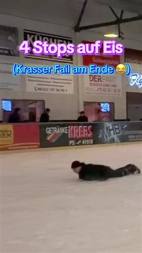 4 Stops auf dem Eis #eislaufen #eisbahn #icefreestyle
