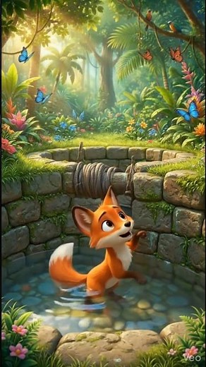 Fox and Goat Story 🦊🐐 | Tiny Moral Stories For Kids | Bedtime Stories ❤️