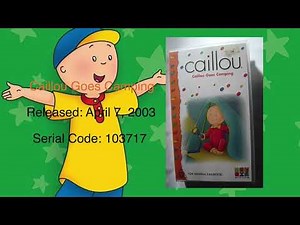 Every Caillou VHS And DVD Released In Australia By ABC For Kids