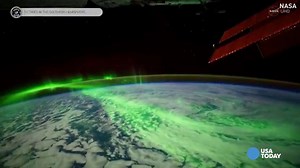 NASA captures amazing northern lights video