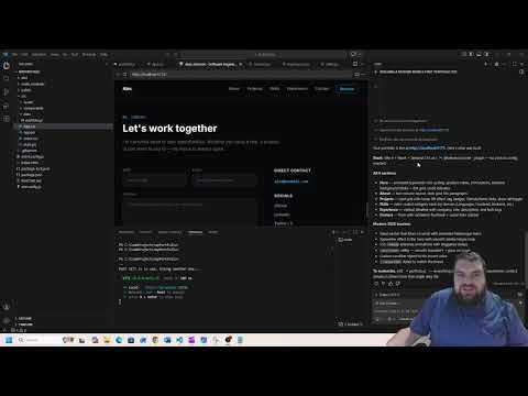 Host an AI-generated Portfolio in 3 minutes for Free on the Web with Netlify