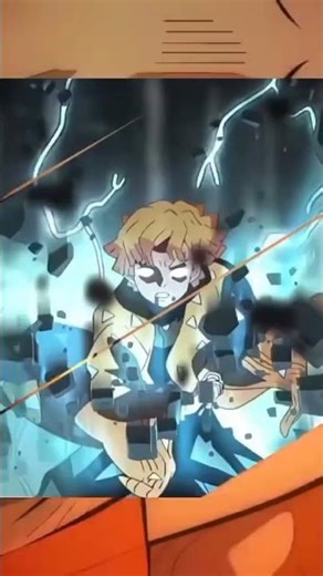 Zenitsu just been aura farming 🔥 #anime #demonslayer #Zenitsu
