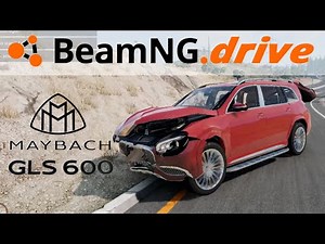 Mercedes-Maybach GLS 600 Test Drive in BeamNG.drive Gameplay: Crash and Total Destruction