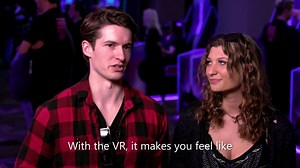"With VR, it makes you feel like you're really inside the music...