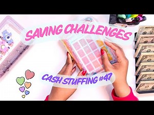 Cash Stuffing my SAVING CHALLENGES #savingchallenges