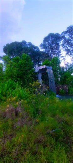 "Sound of dripping water"