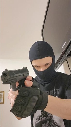 When You Bring a Real Thing to The Field 😵‍💫 #airsoft