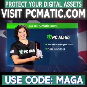 PC Matic is easy to use. Plug and play, out of the box, delivering unmatched protection for you and your family in seconds. Use Code "MAGA" for $5 OFF ➡️ www.pcmatic.com | Conservative Women | Facebook