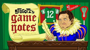 Mets send the Dark Knight home, Porzingis gets hacked & Stugotz has a word for all the Cavalier doubters in this week's "Game Notes". | The Dan Le Batard Show with Stugotz