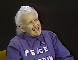 Who was Peace Pilgrim? Watch her final interview from 1981