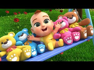 Playground Swing Fun with Baby and Family + MORE Lalafun Nursery Rhymes & Kids Songs