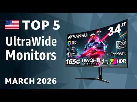 TOP—5. Best UltraWide Monitors March 2026