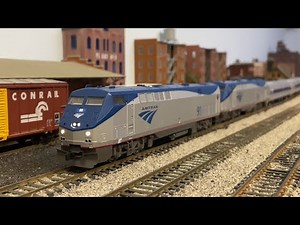 KATO HO Amtrak P42DCs with Kobo Special ESU LokSound