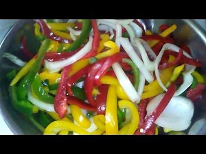 Pickled peppers & onions