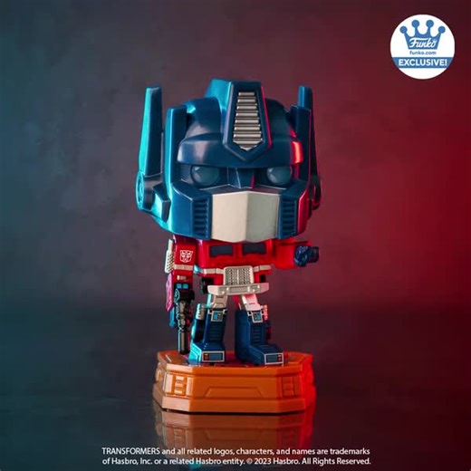 2.5K views · 183 reactions | Decepticons™ on the loose? Roll out exclusive Lights and Sounds Pop! Optimus Prime. Transform your Movies & TV collection and save the day. https://bit.ly/3MtwKQV #OptimusPrime #LightsandSounds #Funko #Transformers | Funko | Facebook