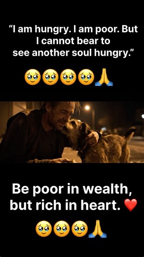 Sharing Kindness, Even in Hunger 💔🥹🍞🐾 | Heart-Touching Short #shorts