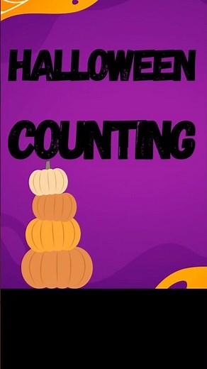Creepy Counting Song With Dancing Pumpkins #halloween #kidsdance #challenge