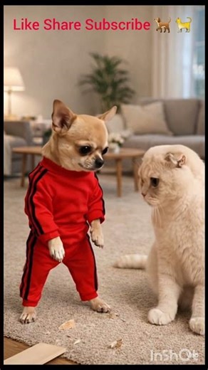 Angry Chihuahua vs Calm Cat 😂 Ultimate Pet Comedy