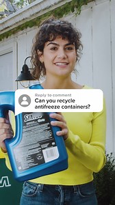 4.3K views · 30 reactions | Did you know? Antifreeze containers are recyclable – even the caps. Just make sure the container is empty and place the cap on before tossing in your recycling bin. #RecycleRight | WM | Facebook
