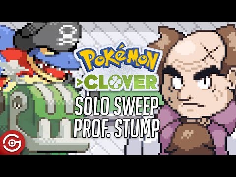 Pokemon Clover 1.3.1 | 4 Ways to Solo Sweep Professor Stump