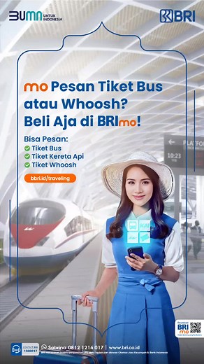 Beli Tiket Transport Mudah dan Serba Bisa dengan BRImo!