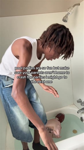 why he hit me though wth #fyp #viral #funny #poolparty #goviral | pool party