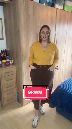 The brief is to style this brown skirt in a fun way that still practical…. Did I pass? #letsgetdressed #grwm #funoutfit #70svibes #tiktokmademebuyit