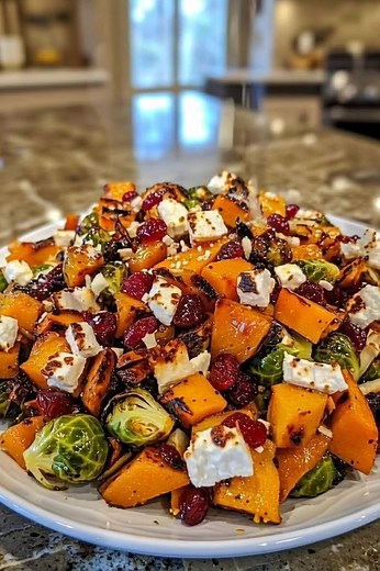 48K views · 152 reactions | Cranberry-Glazed Roasted Butternut...