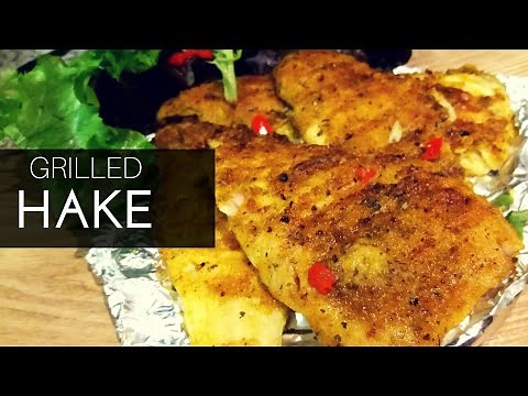 10 Minute Grilled HAKE Fillets | #SouthAfricanYouTuber #Hake