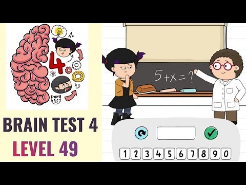 🧠 Brain Test 4 Level 49 | I must answer Doctor Worry's question | Walkthrough