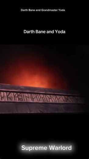 Darth Bane and Master Yoda #starwarsfan #starwarstiktok #anakinskywalker #lukeskywalker #darthvader #darthmaul #darthsidious #empire #emperor