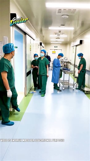 "Doctors wrapping up the operation—successfully completing another step in the journey toward recovery. 🩺💉" #SurgerySuccess #PostOpCare #DoctorLife #MedicalProfession #HealthcareHeroes | Great Doctor