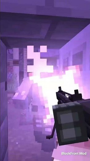 WW2 Zombies in Minecraft - BlockFront Mod #shorts