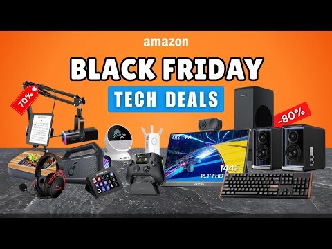 Top 30 Amazon Tech Deals to Grab This Black Friday!
