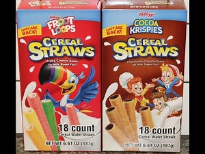 Kellogg’s Cereal Straws: Froot Loops & Cocoa Krispies Review