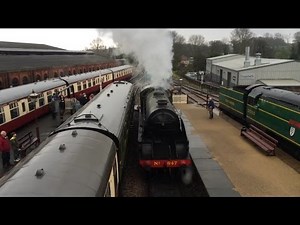 【イギリス】ブルーベル鉄道のSL その4 The U.K., steam locomotive of the Bluebell Railway (2014.4)