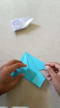 Simple Paper Boat Origami | Fun & Easy Craft for Everyone | 🚤 Easy boat Tutorial