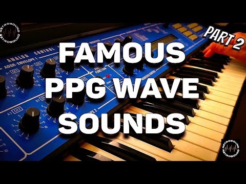 More famous PPG Wave Sounds