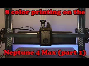 8 color printing on the Neptune 4 Max: Part 1