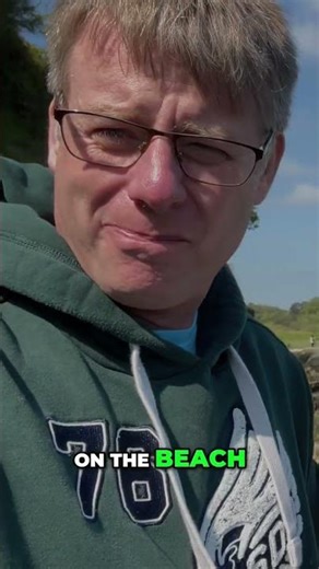 Beachcombing Treasure Hunt: Finding Sea Glass & Surprises! #shorts