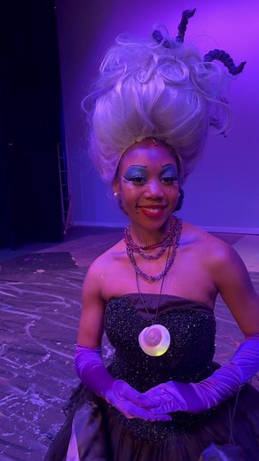 Thjs Ursula costume is 💯🔥 Don’t miss out on see more great kids in sunning costumes! 🧜‍♀️Tickets 🎟: https://www.showpass.com/mermaidjr/ | Central Texas Theatre at Vive Les Arts Societe