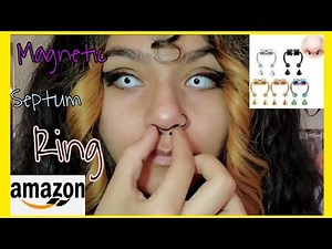 How to fake a Septum Piercing + Review!