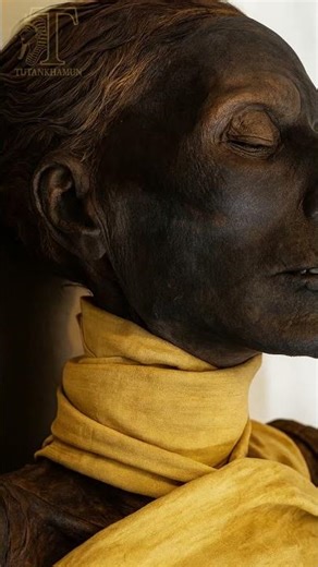 The Mummy of King Thutmose IV 🖤✨ Secrets of Ancient Egyptian Embalming #history #shorts