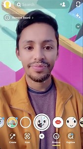 Remove Beard Filter by Snapchat | Snapchat Lenses