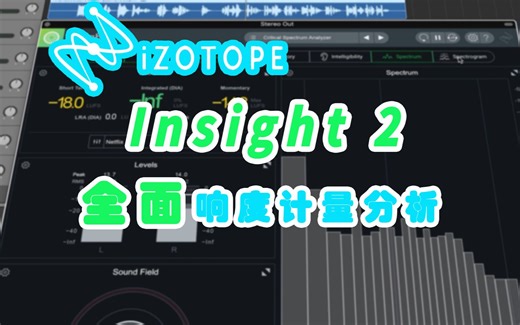 izotope Insight 2 全面响度计量分析母带混音不可或缺