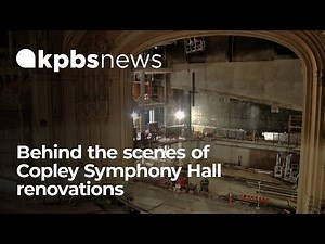 An inside look at the renovation of Copley Symphony Hall