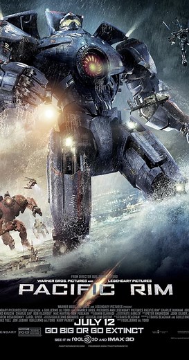 Pacific Rim (2013) ⭐ 6.9 | Action, Adventure, Sci-Fi