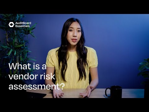 What is a vendor risk assessment?