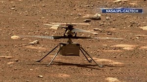 Ingenuity completes first flight of a powered aircraft on Mars