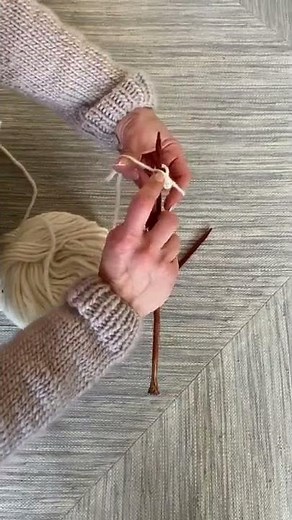 Casting On - Knitting Basics